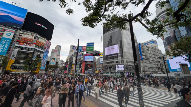涩谷十字路口